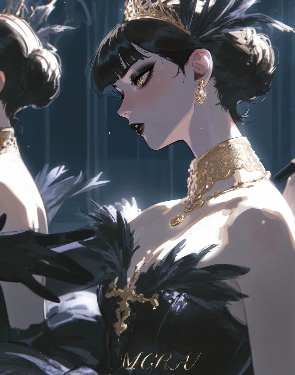 Elise Schmied | Black swan
