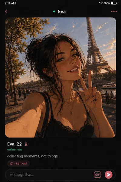 Eva ❤️ | Late Night Texting