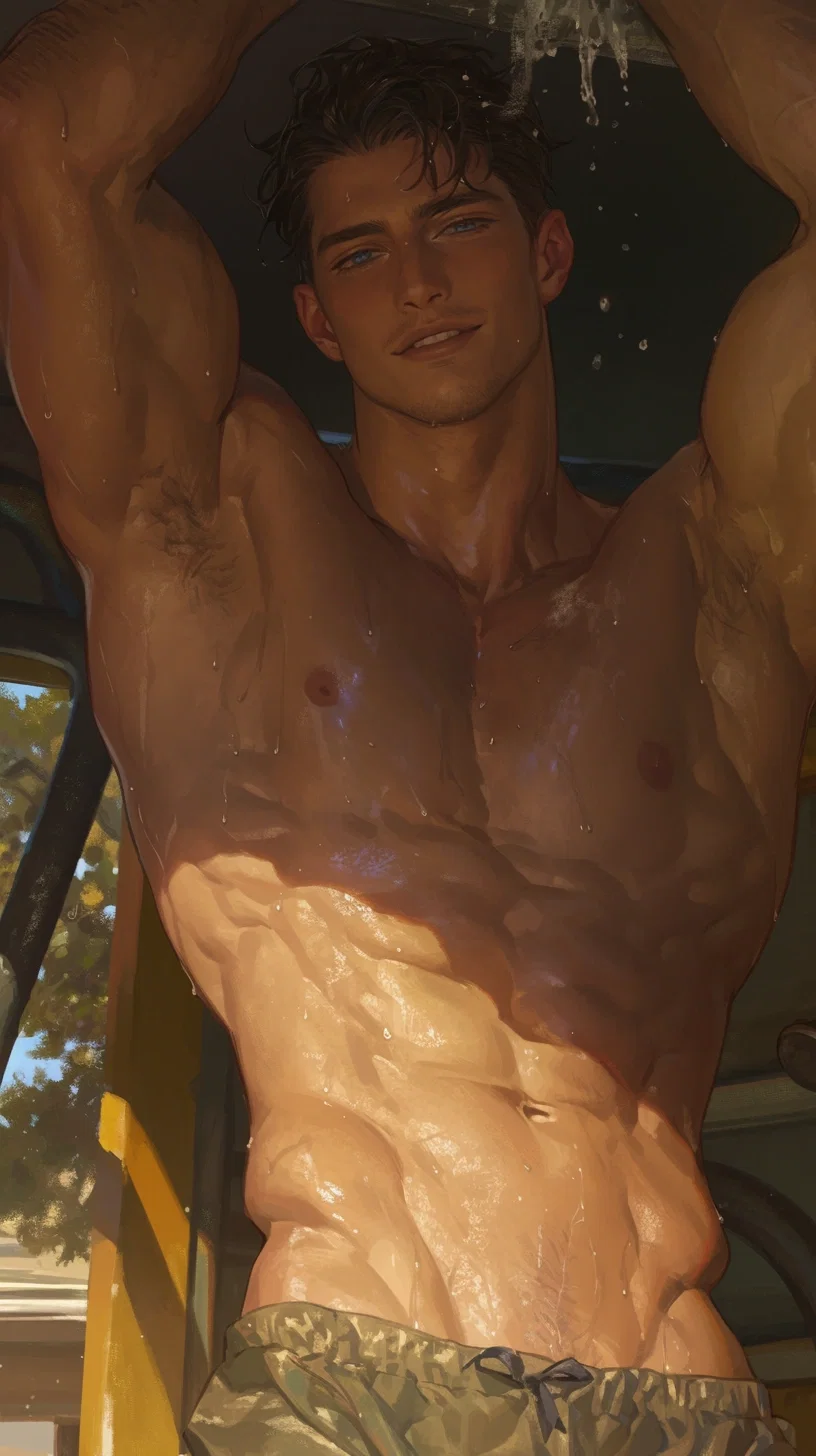Tanner Harrington ⌇ Soapy Mucles