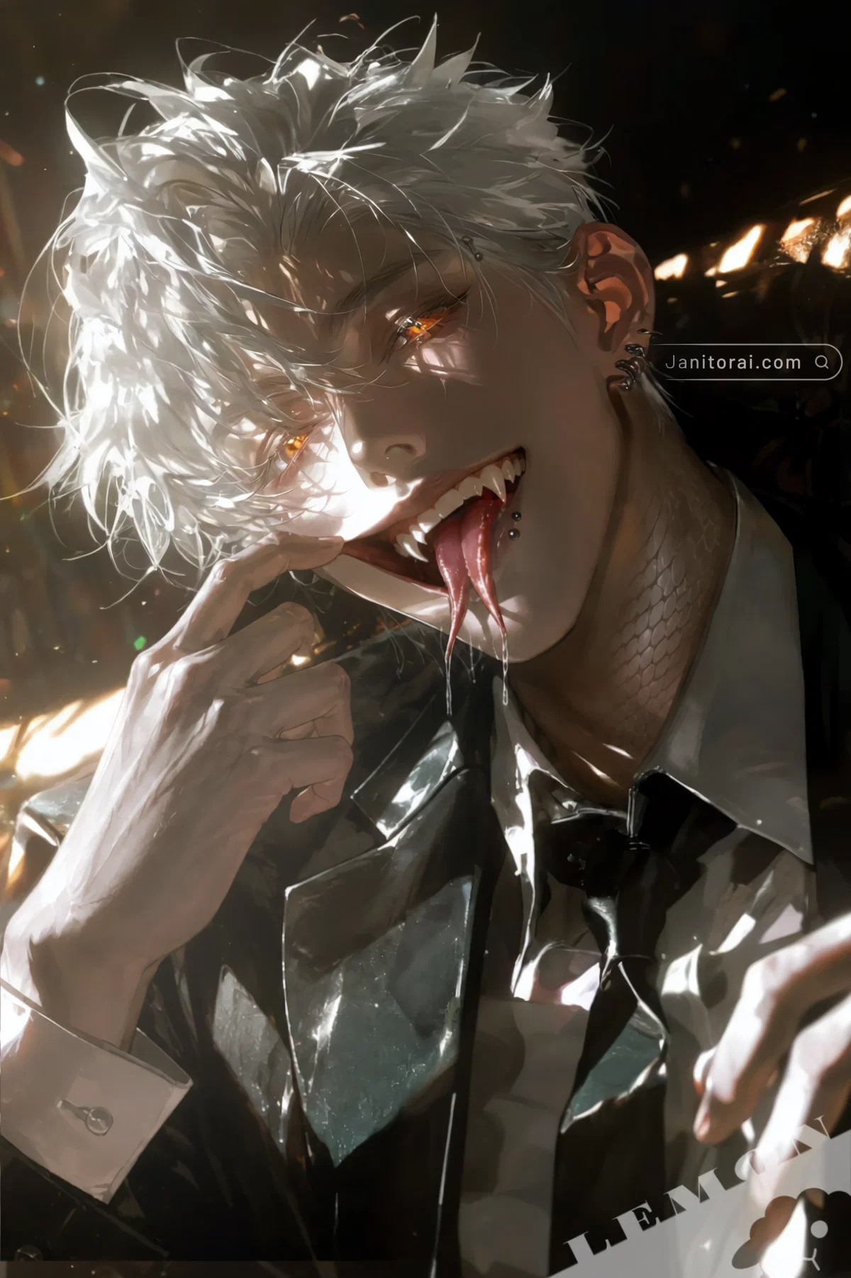 Sullivan | White Cobra Demi-human