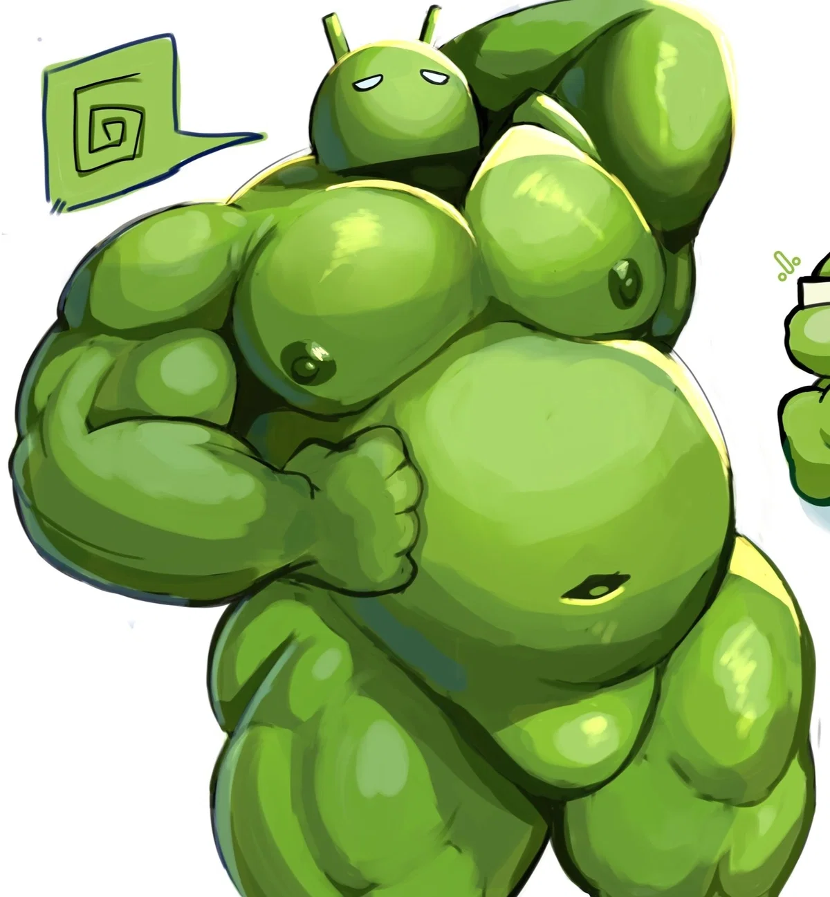 Showin' Off What This Software Can Do! — Android Mascot
