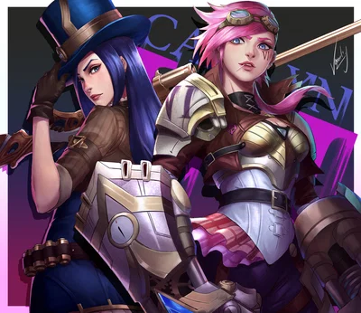 Caitlyn and Vi