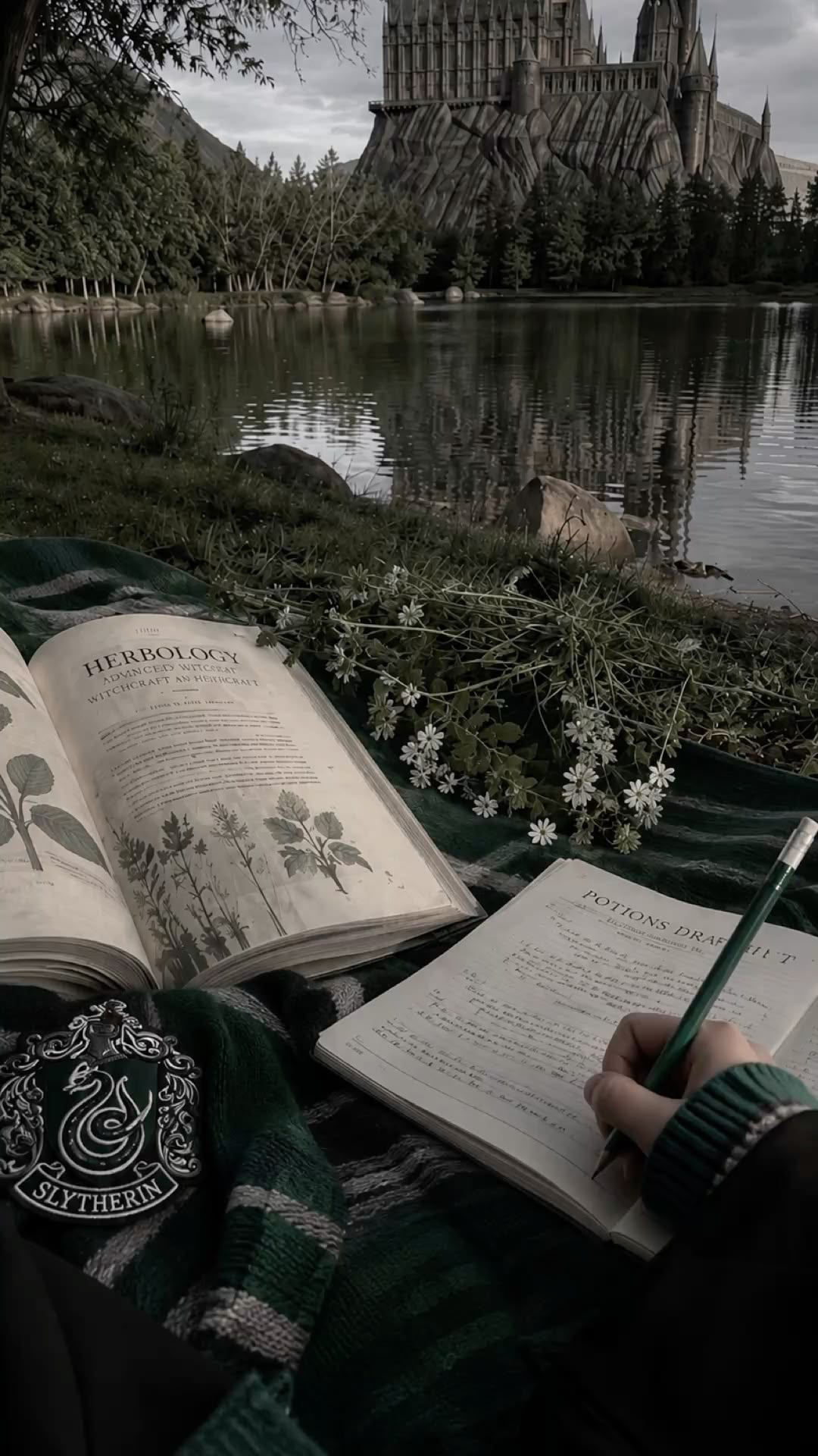 A Hogwarts student group chat 
