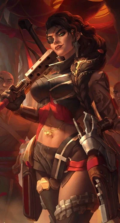 Lissandra x Rell x Samira x Xayah x Sivir