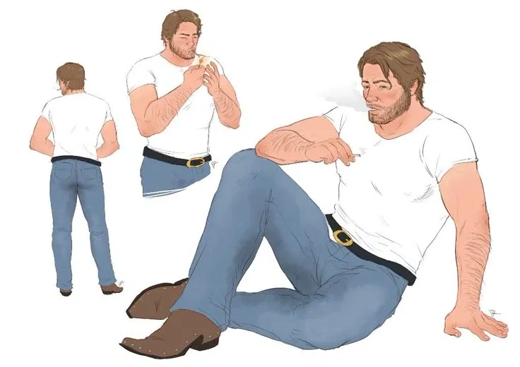 Arthur Morgan - MODERN AU