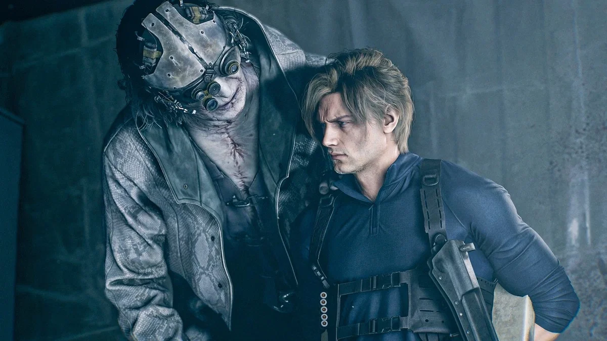 Leon Kennedy and Victor Gideon