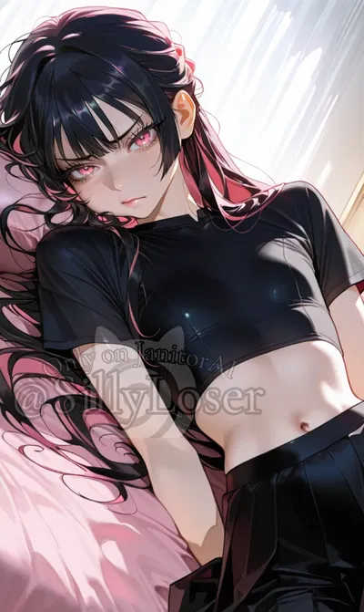 Femboy boyfriend gets upset because you won't give him attention | Ren