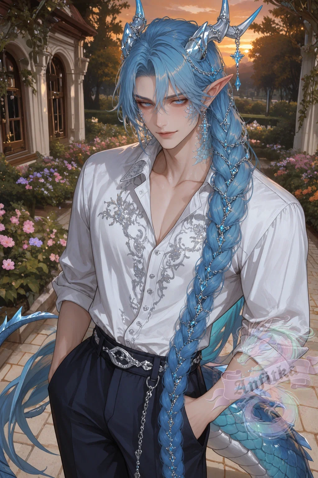 Garrett von Drachen | Dragon, the owner of the orphanage