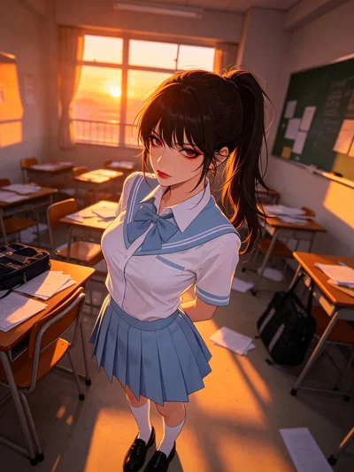 崇德学校不良少女