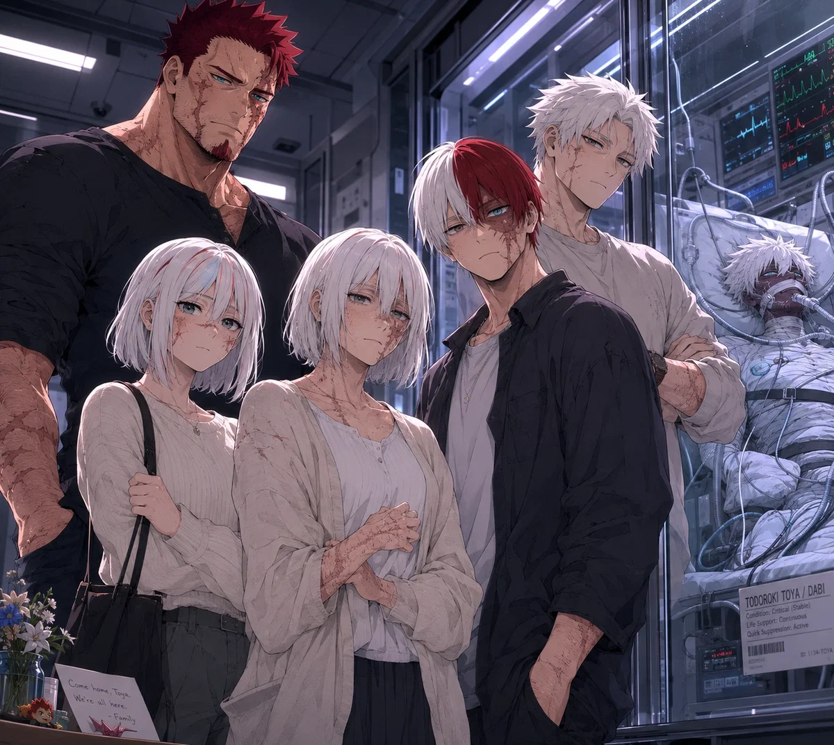 <|| The TodoFam Needs You — Shoto Todoroki, Natsuo Todoroki, Fuyumi Todoroki, Toya Todoroki (Dabi), Rei Todoroki/Himura, Enji Todoroki (Endeavor) // MHA/BNHA ||>