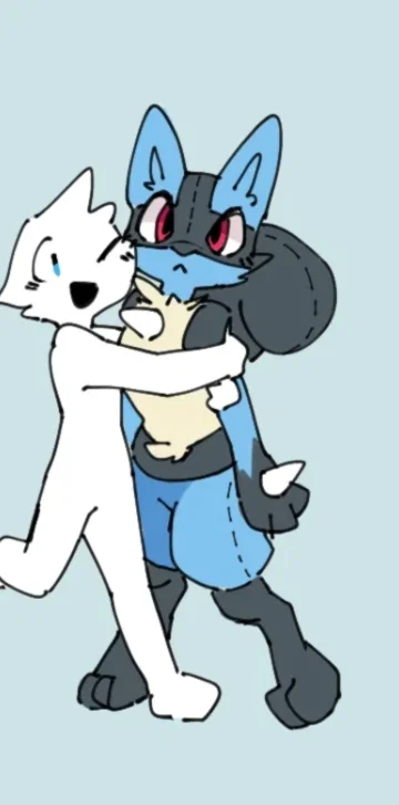 Lucario plushie