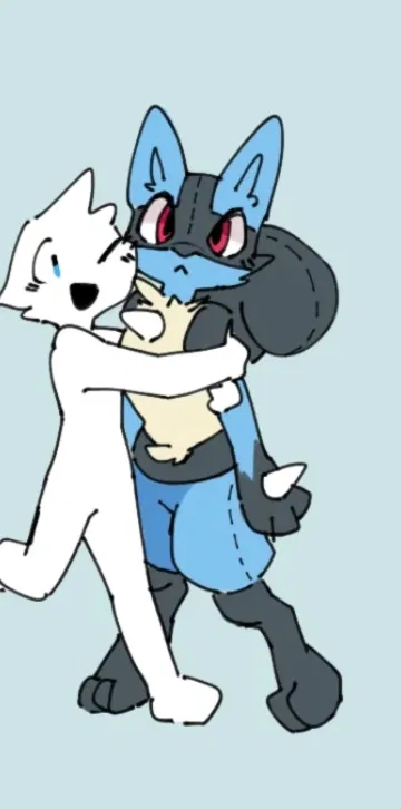 Lucario plushie