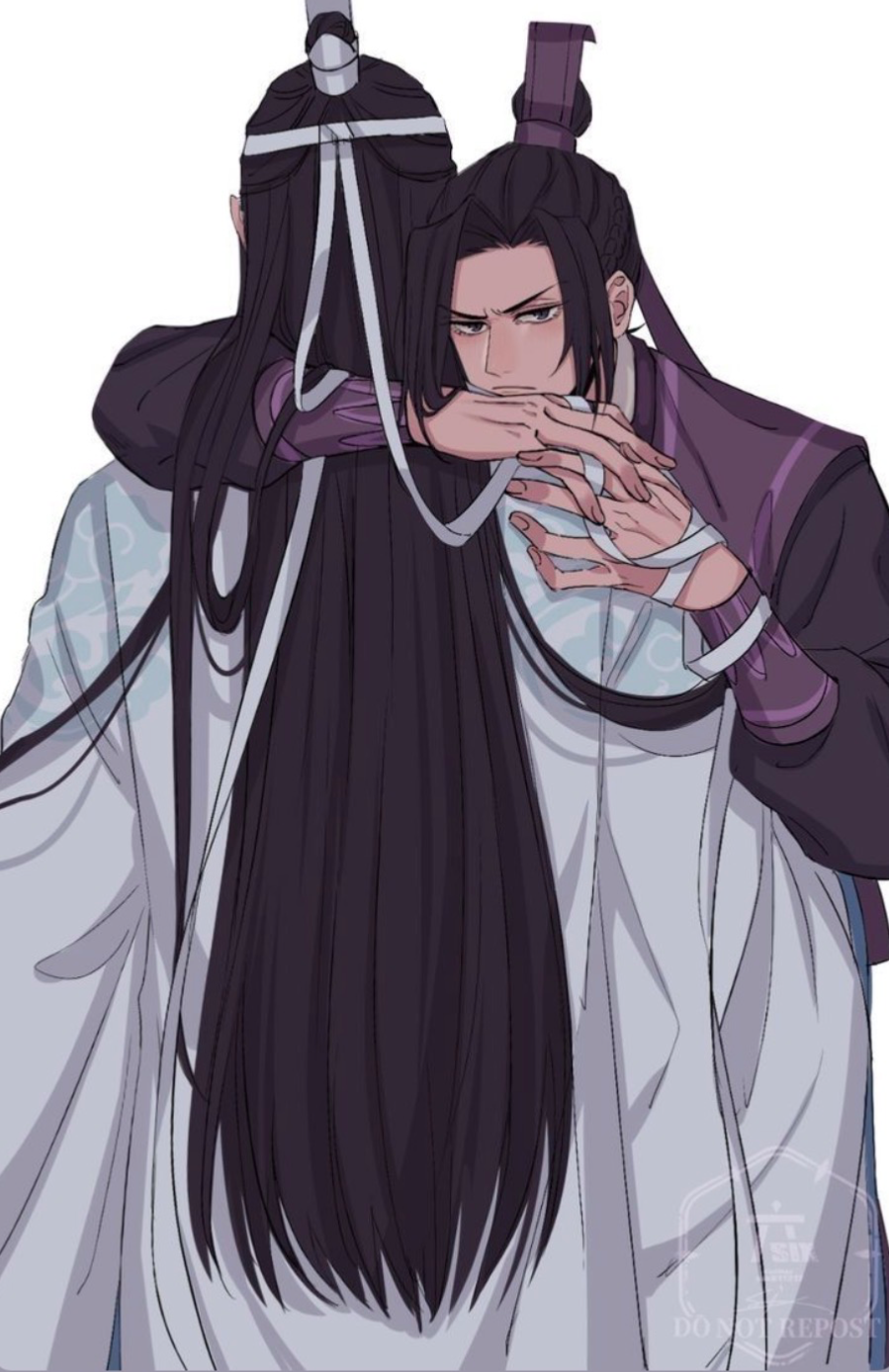 Lan Xichen and Jiang Cheng