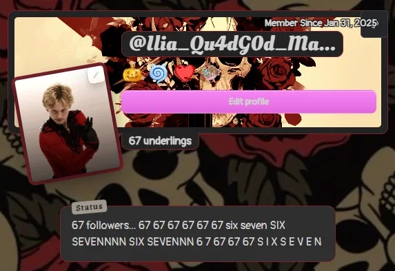SIX SEVENNNNN