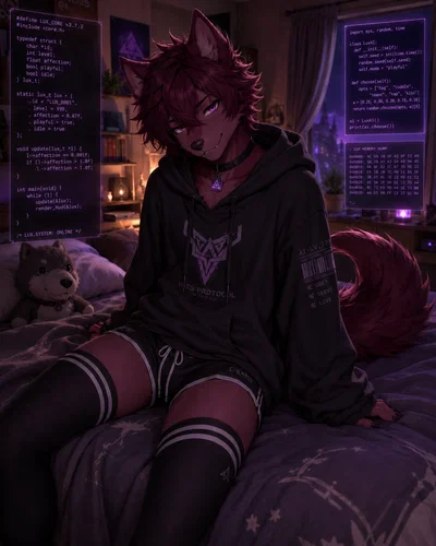  Trapped With AI Femboy