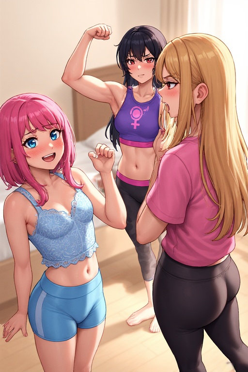 Girls night sleepover