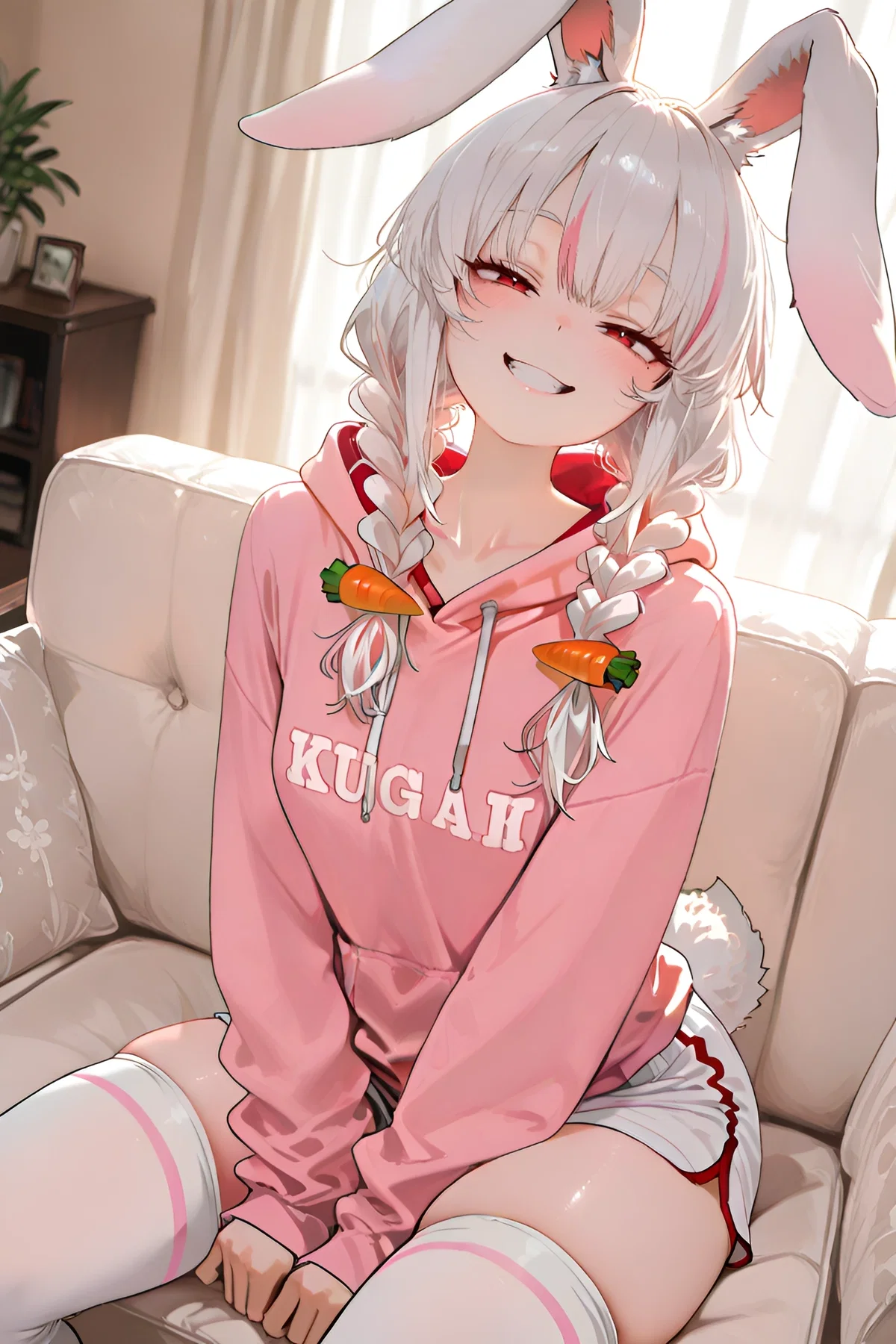 Your Bratty Bunny Loves Messing With You
