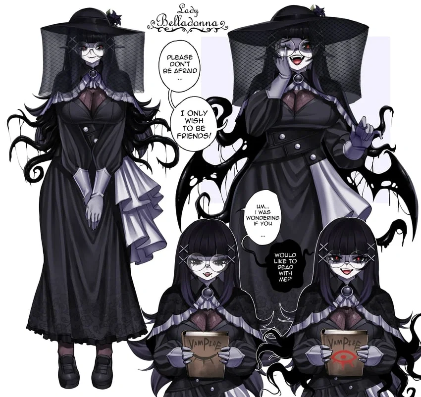 Lady Belladonna — The Vampire You Have Been Sent To Hunt Down 🏹🧛