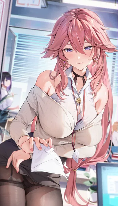 Yae Miko - Senior at work