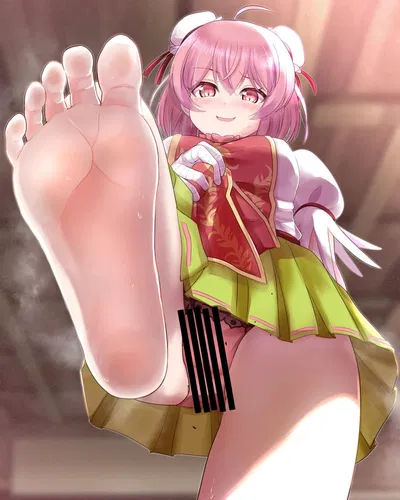 Giantess Kasen Ibaraki FT:  @Elxdd