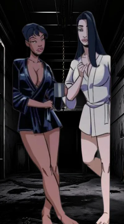 Violet and Evelyn 