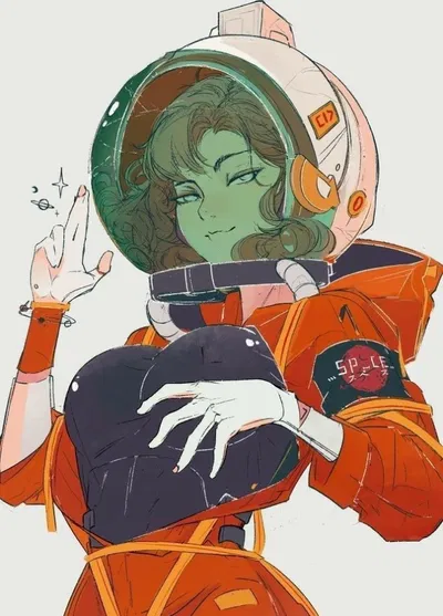 Follow me?  - Andrea - Space Girlfreind and probable wife