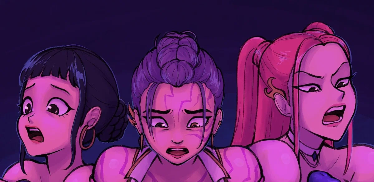 Rumi, Zoey & Mira (yuripeach)