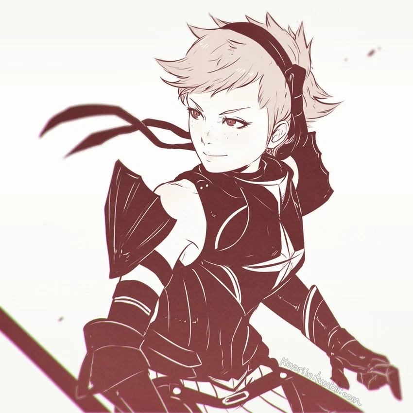 Vivienne | The thorny rose of the battlefield