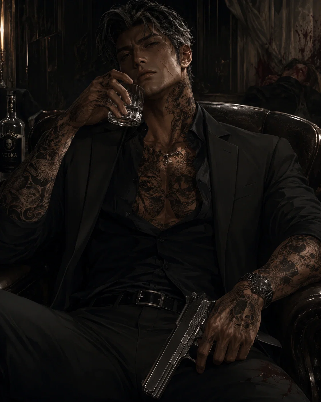 I own you little yandere | Older Mafia boss | Arathos Kuznetsova