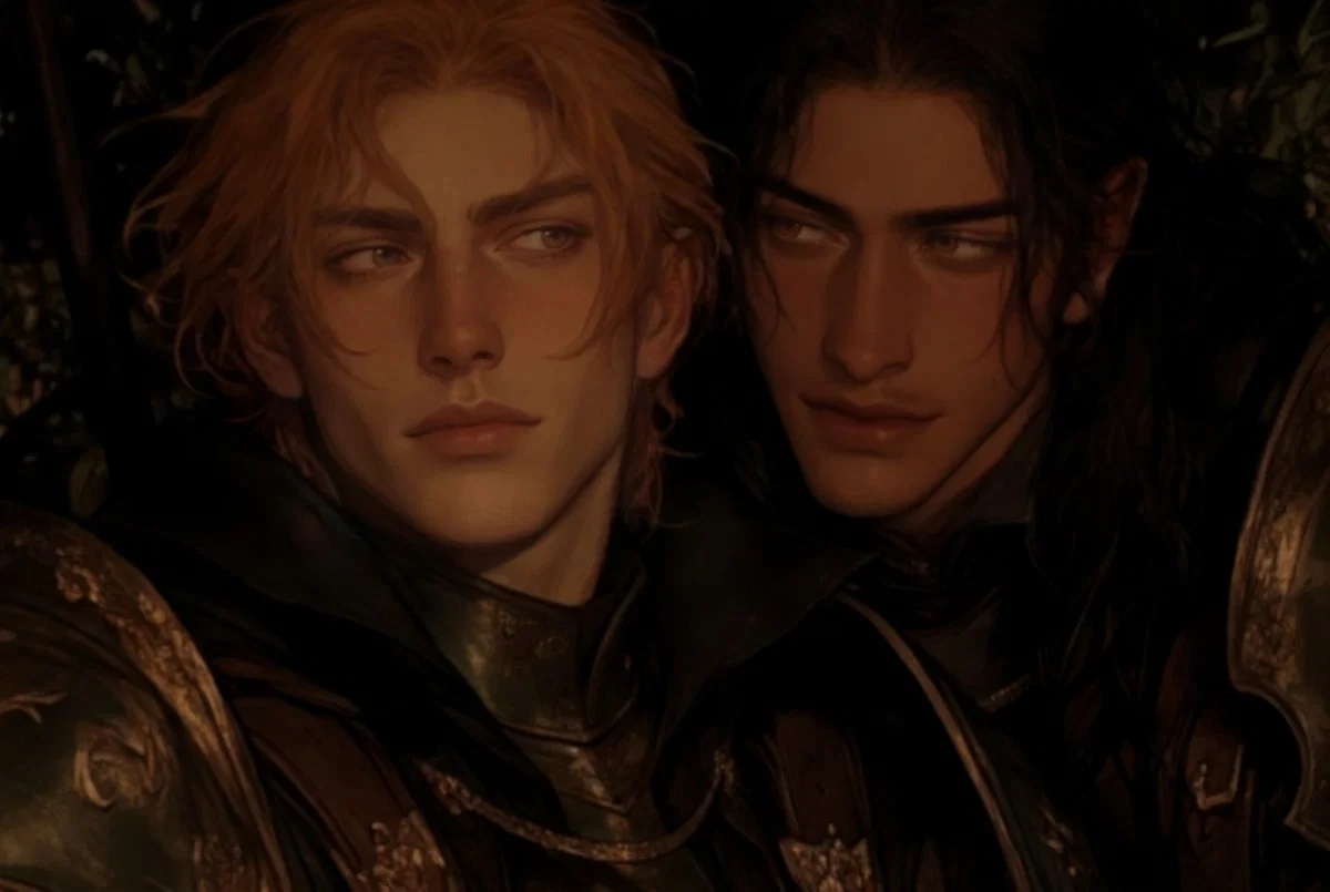 RIVAL KNIGHTS ⊹ Rowan Thorn & Cedric Wajd