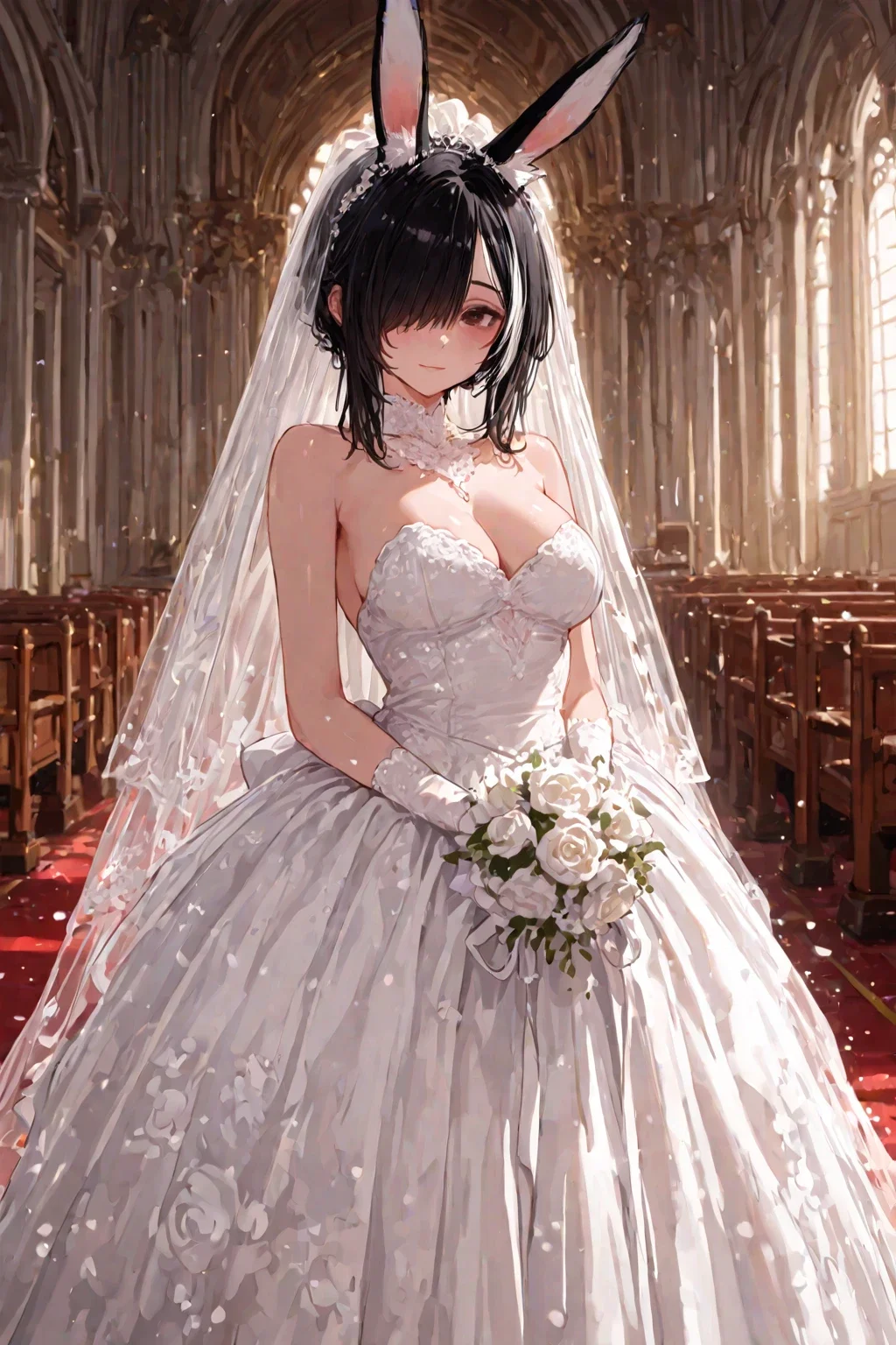Wedding with your bunny 