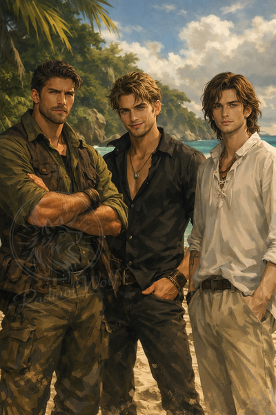 Theo, Kai, Elio | Stranded on The Island with 3 Alpha’s 