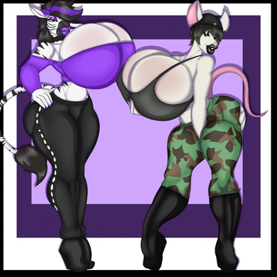 Goth biatches 💜🖤 (LILDREDRE #5)
