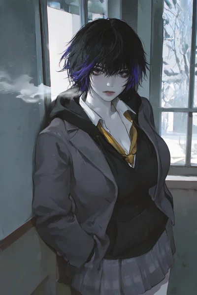 Hot Goth Classmate