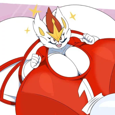 Mega Busty Cinderace Is Your Biggest Fan