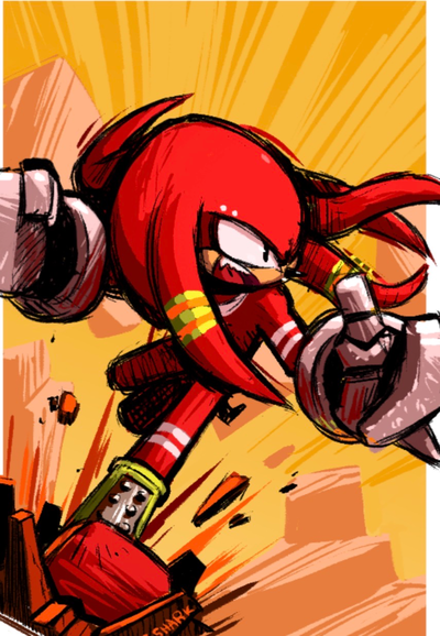 **KNUCKLES THE EDCHIA**