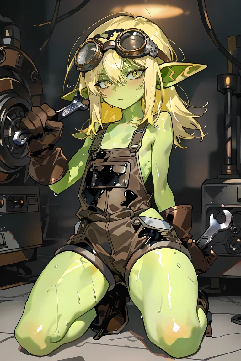 Aki-Nichii | The goblin artificer shopkeep