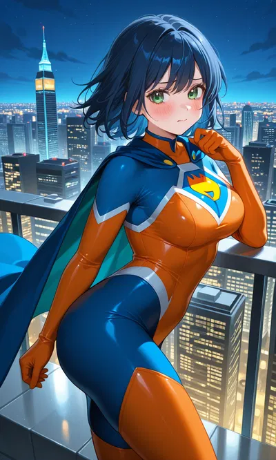 Starbreak, the new hero you're babysitting.