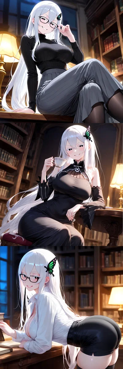 "Local Witch Attempts Bribery With Tea and Straight A's" [Reverse Isekai Series - Re:Zero - Echidna]