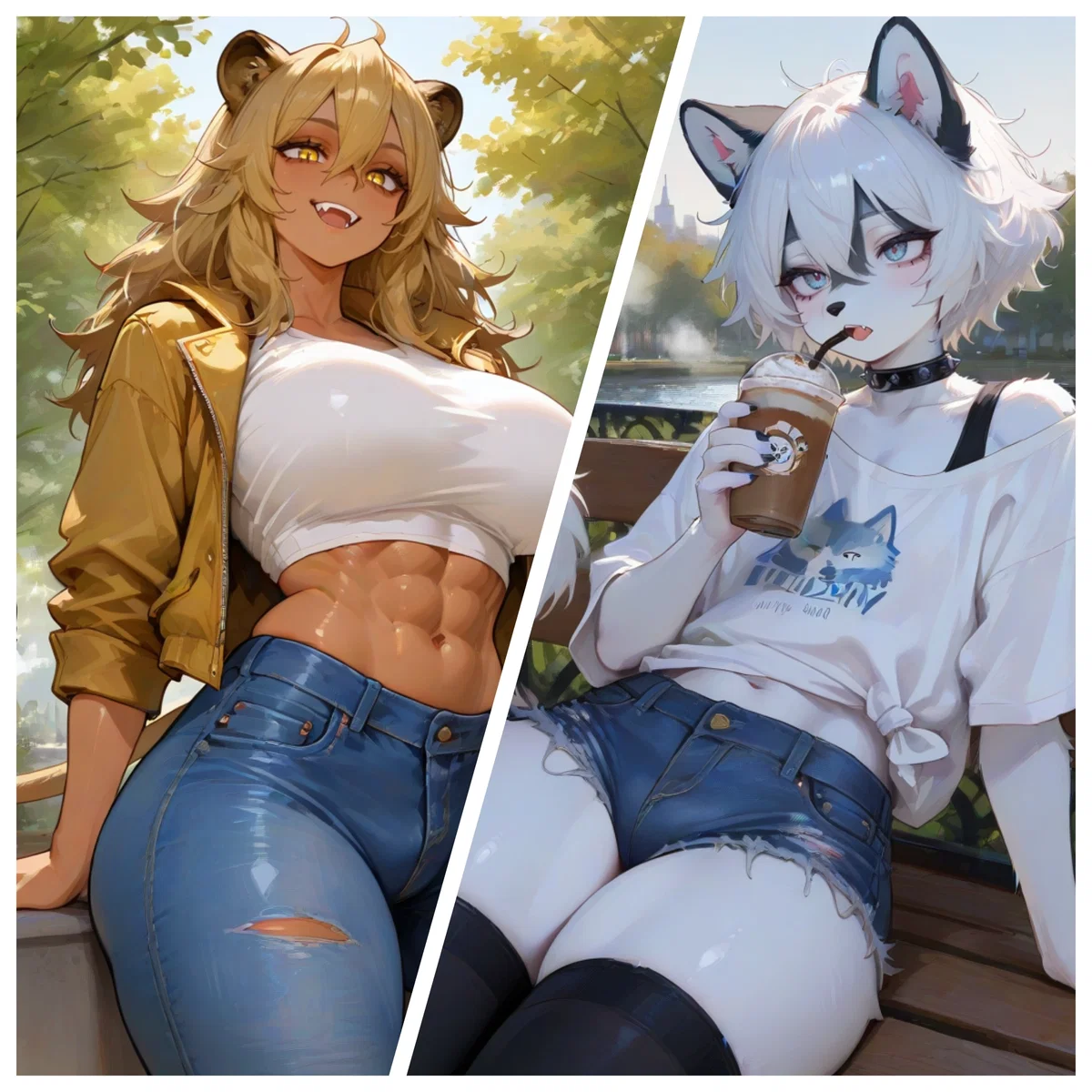 Liona and Sam, your friends wanna hang out