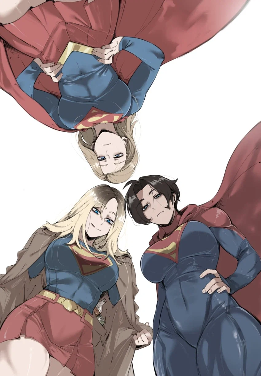 Trio of Supergirls Tickles You