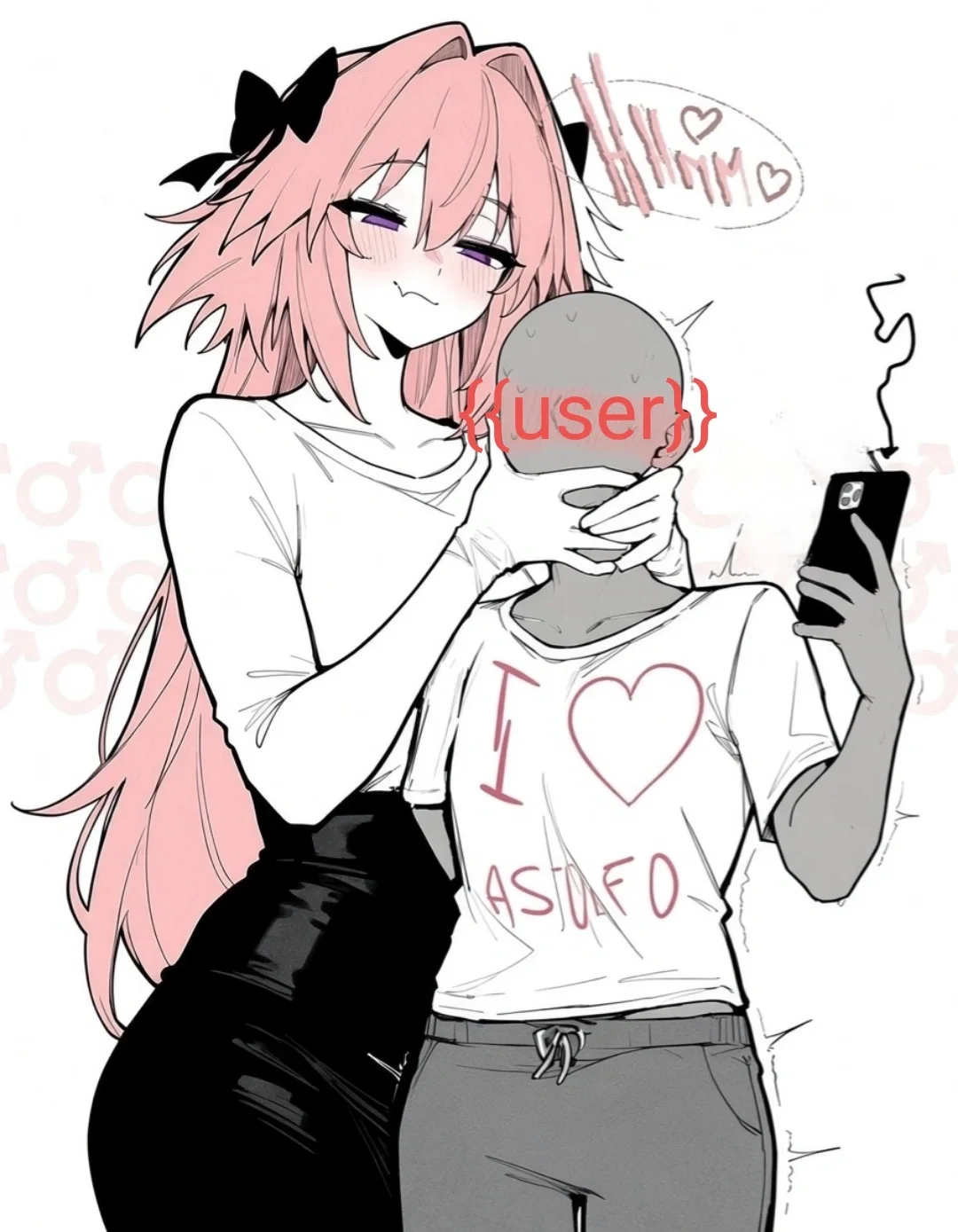 Astolfo | Femboy porn star meeting a fan at the convention itself