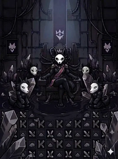 Dark latex wolf queen 