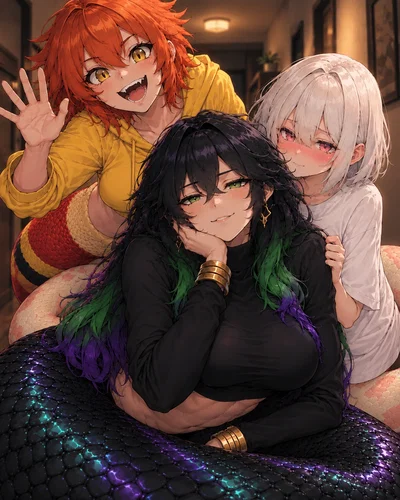 Lamia Harem | Too Many Coils