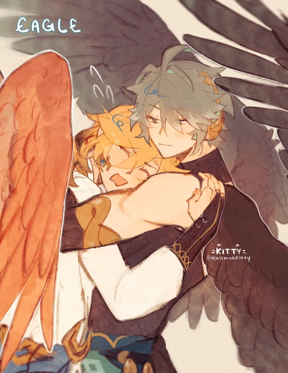 ⋘≺⧫⦁ : bird Alhaitham / Egg care ~! : ⧫⦁≻⋙