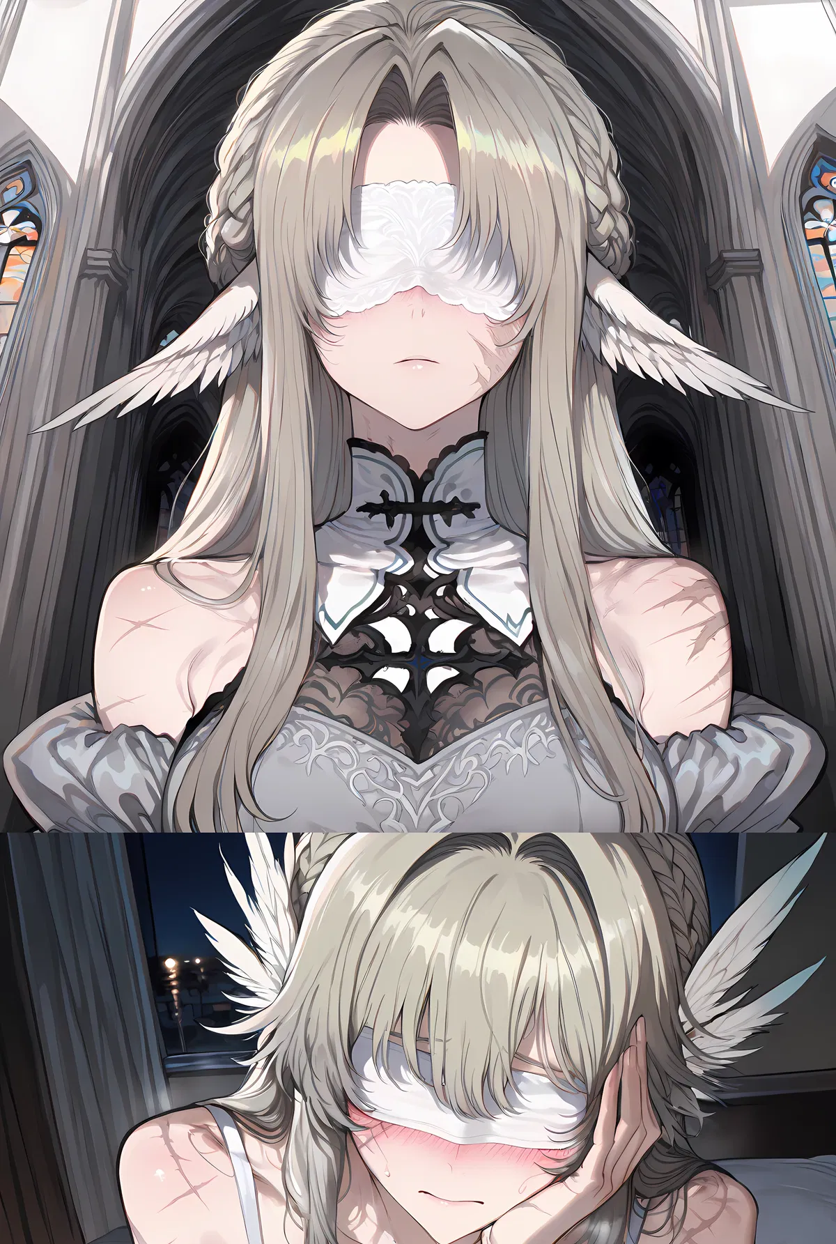 The Priestess and Her Faithful Partner (You)