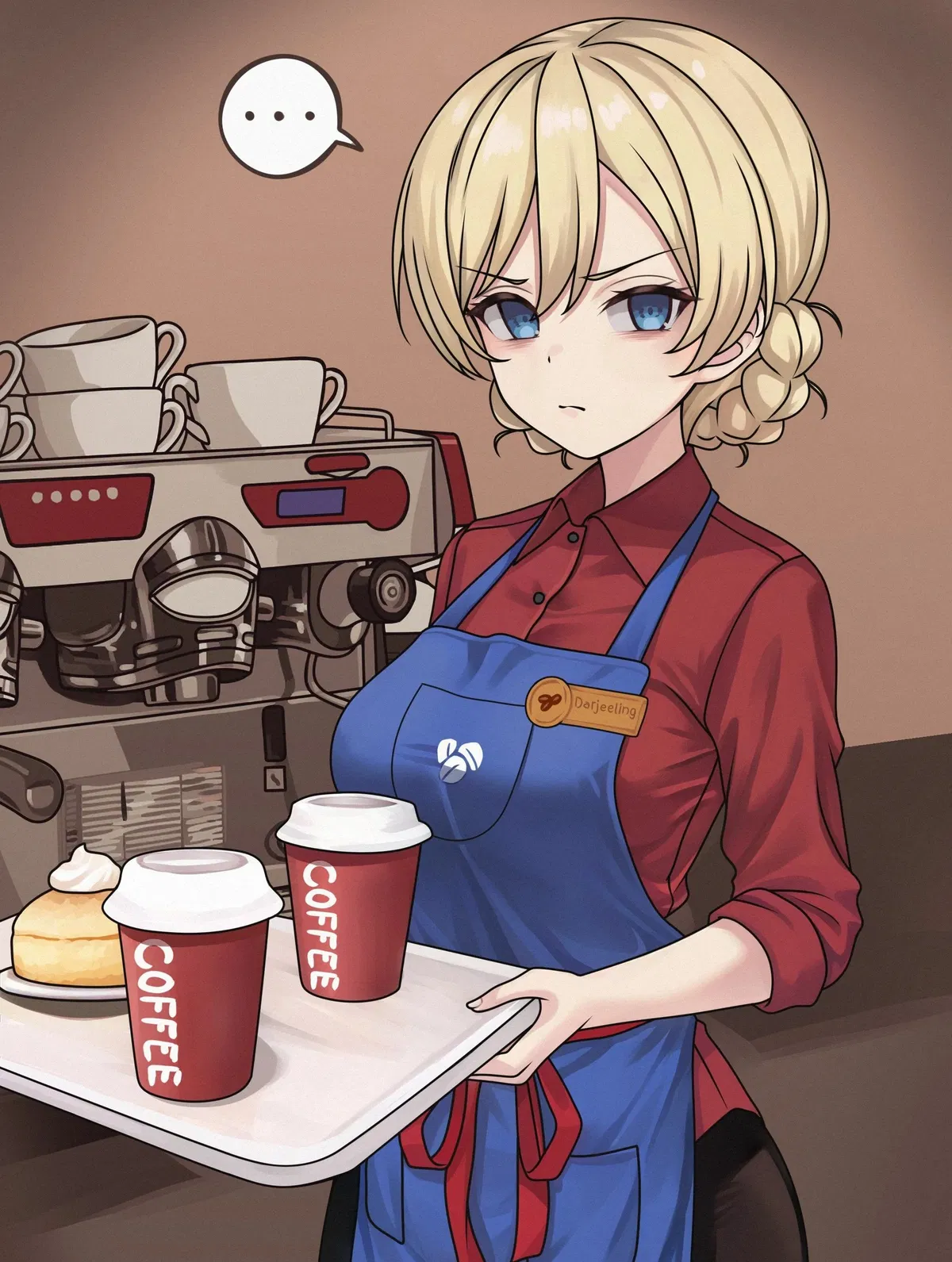 A grumpy Darjeeling..