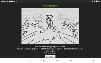 Three young razors challenge you to a race