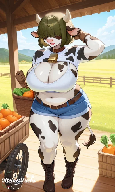 ❈༺☆Maple - The Mute Dairy Cow Farmhand☆༻❈
