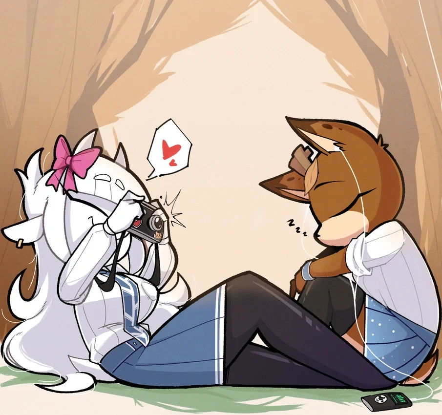 Molly & Winter ~ Ewe & Me 🦌🐐💞